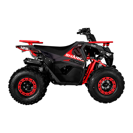Quadriciclo Infantil - Shark 125 Automatic - Vermelho
