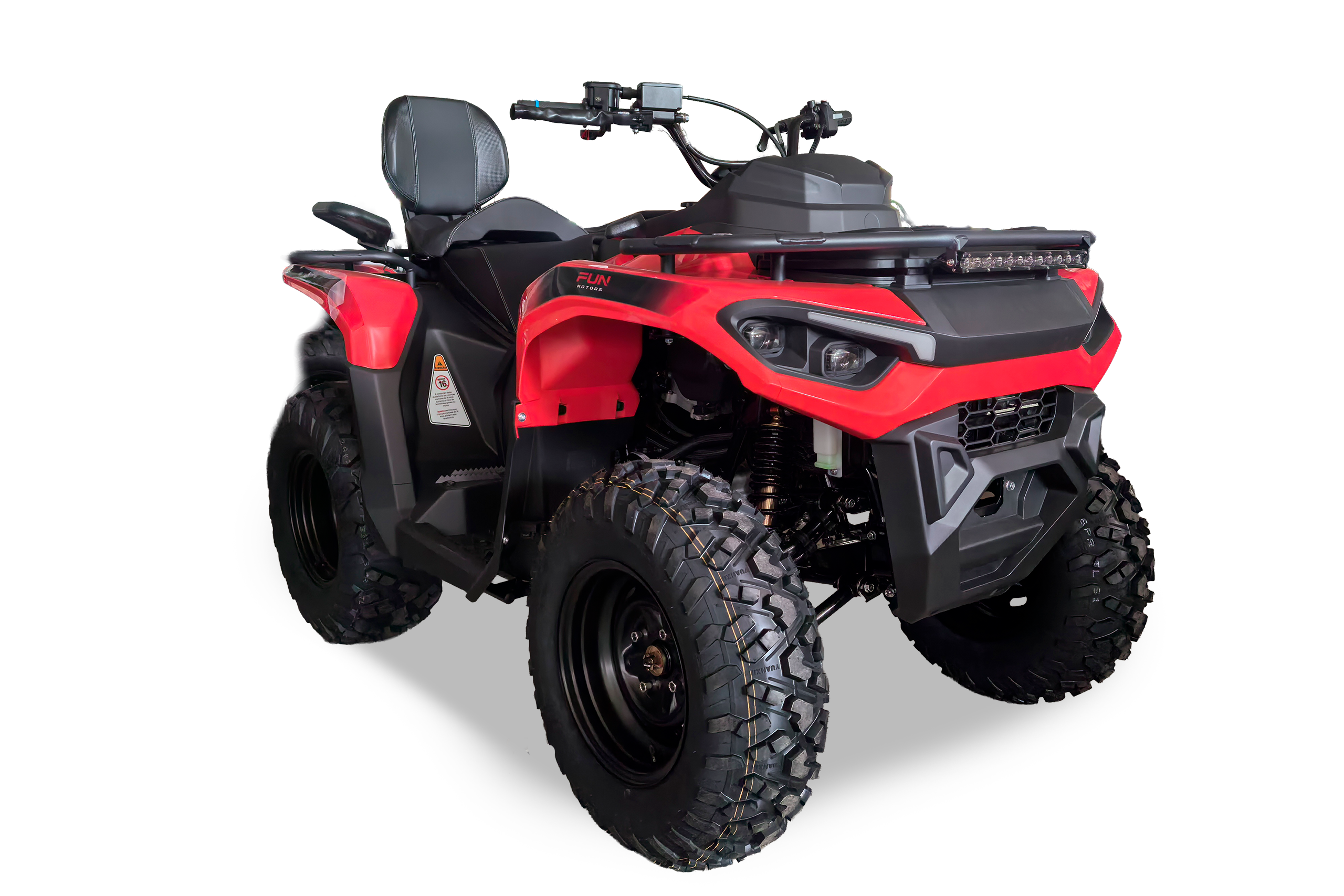 Quadriciclo - Dakar 300 - Vermelho